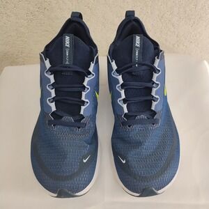 Nike Zoom Fly 4 Running Shoes Mens 10 Blue Volt Flyknit Lightweight Cushioned
